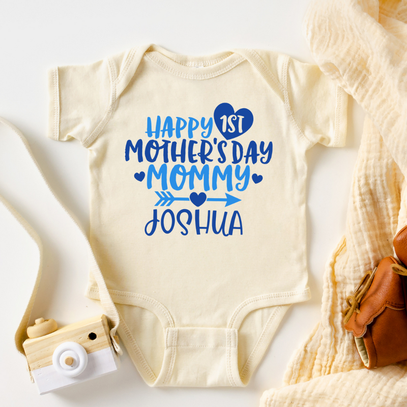 Baby Clothes First Mother's Day Onesie Boy Hot Mothers Day