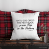 Praise HIM in the Hallway Christian Pillow - Salt and Light Boutique