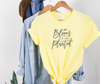 Bloom Where Youre Planted Tee: Women Apparel | Salt and Light Boutique