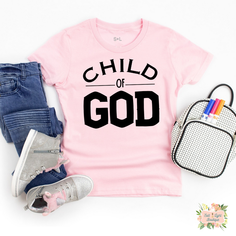 CHILD OF GOD YOUTH T-SHIRT - Salt and Light Boutique