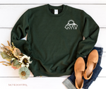 God is greater than the highs and lows Sweatshirt - Salt and Light Boutique