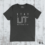 STAY LIT CHRISTIAN MEN'S GRAPHIC TEE - Salt and Light Boutique