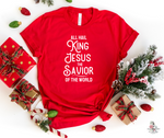 All Hail King JESUS Unisex Shirt - Salt and Light Boutique