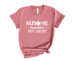 Ausome Teacher Shirt - CUSTOM