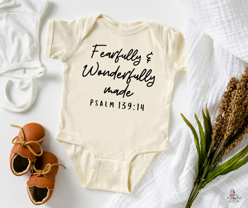 Fearfully and Wonderfully Made: Christian Pregnancy Announcement | SLB