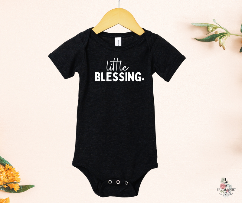 Mommy and Me Shirts | Mommy and Me Tees | Little Blessing | Black Color