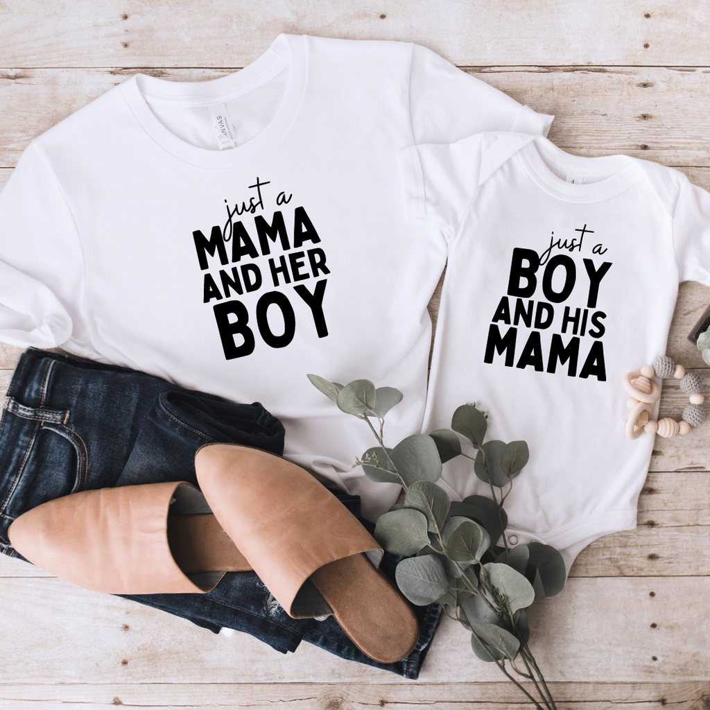 Mom and Baby Boy Matching Shirts | Boy Mom Shirt | Boy Mama |SLB
