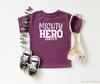 Mighty hero Toddler Tee. Toddler Christian Shirts: Boy & Girl | Salt and Light Boutique