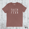 FAITH OVER FEAR CHRISTIAN V.5 MEN'S T-SHIRT | FAITH OVER FEAR COLLECTION - Salt and Light Boutique