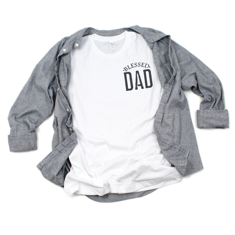 Christian Dad Shirts: Blessed Dad - Salt and Light Boutique