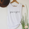 GROW IN GRACE | WOMEN'S MUSCLE TANK TOP - Salt and Light Boutique