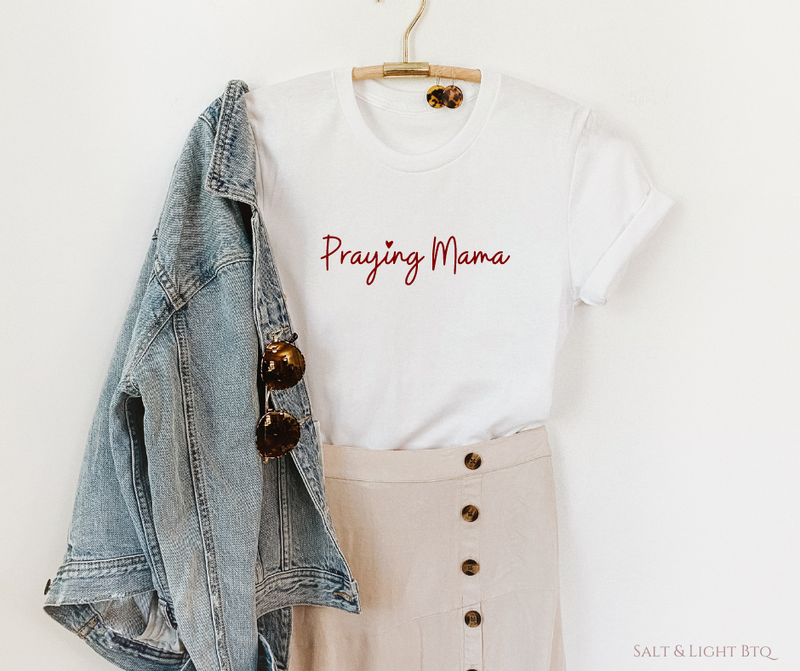 Praying Mama & My Mama Prays for Me Matching Shirts