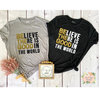 BELIEVE THERE IS GOOD IN THE WORLD | WOMEN'S TRIBLEND SHORT SLEEVE SHIRT - Salt and Light Boutique