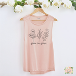 GROW IN GRACE|  WOMEN'S MUSCLE TANK TOP - Salt and Light Boutique