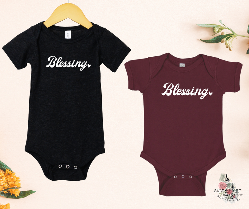 Mommy and Me Tees | Blessed & Blessing - Salt and Light Boutique