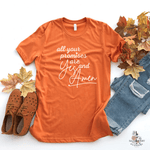 ALL YOUR PROMISES ARE YES AND AMEN UNISEX SHIRT - Salt and Light Boutique