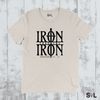 IRON SHARPENS IRON V.4 CHRISTIAN MEN'S T-SHIRT | STRONG AS STEEL COLLECTION - Salt and Light Boutique