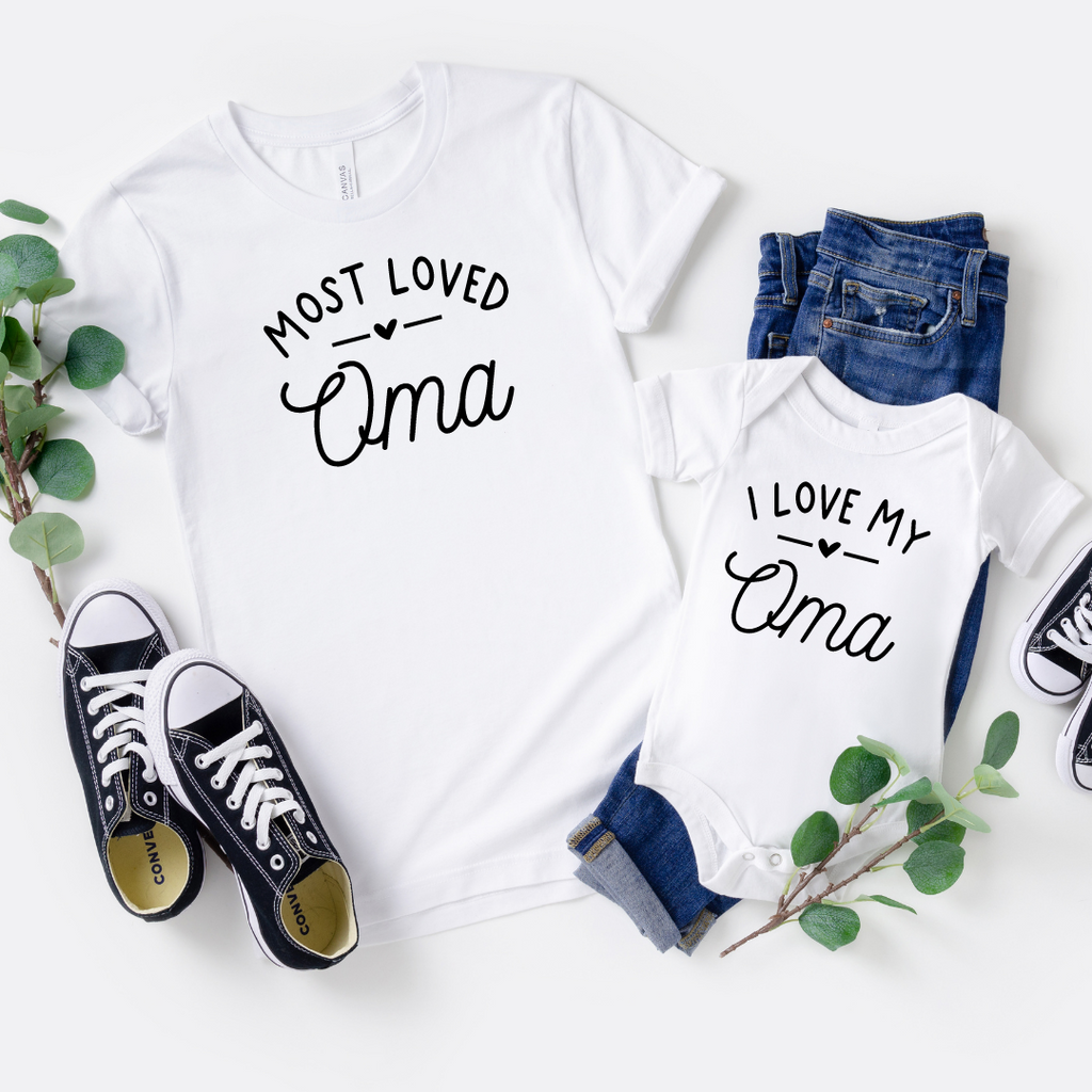 Mom and baby matching shirts sales