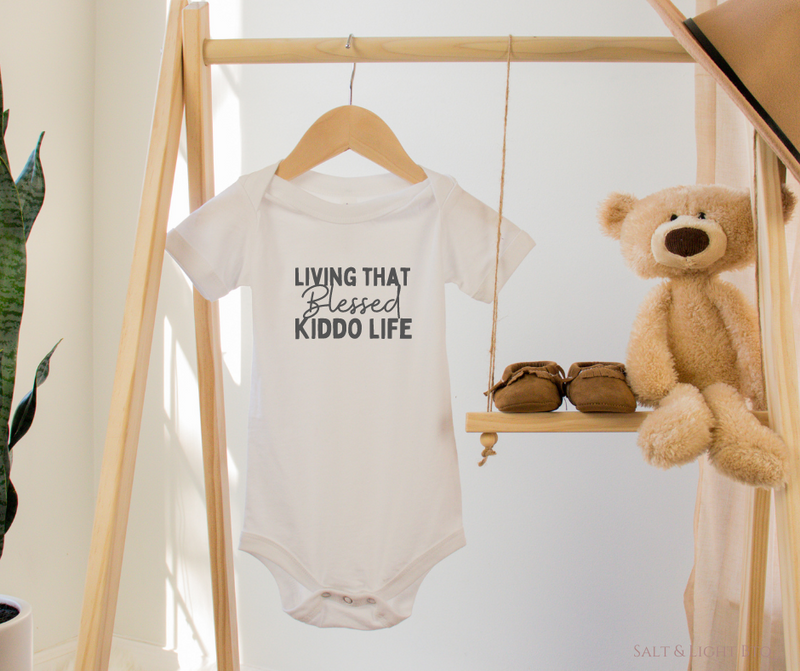 Blessed Mom & Kiddo Life Matching Shirts