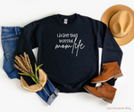 Living that Blessed Mom Life Sweatshirt - Salt and Light Boutique