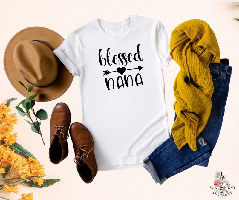 Nana and Me Shirts | Blessed Nana & Nana's Blessing - Salt and Light Boutique