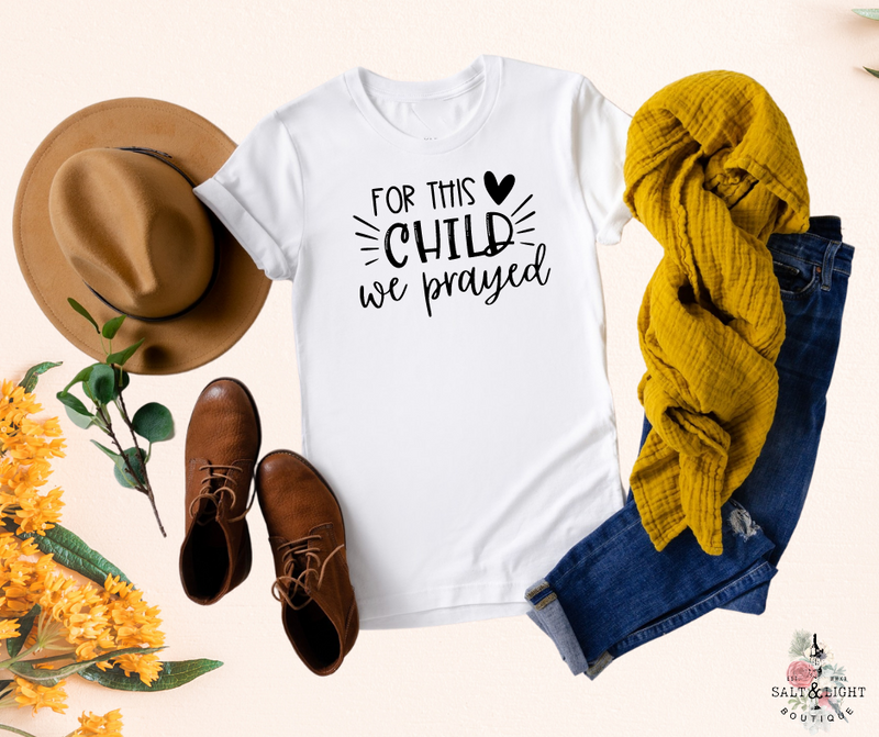 Mommy and Me Tees | Answered Prayer - Salt and Light Boutique