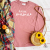 BLESSED MAMA FALL LONG SLEEVE T SHIRT - Salt and Light Boutique