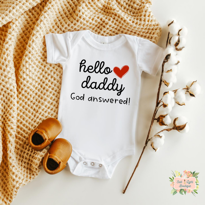 CHRISTIAN PREGNANCY ANNOUNCEMENT TO HUSBAND - Salt and Light Boutique
