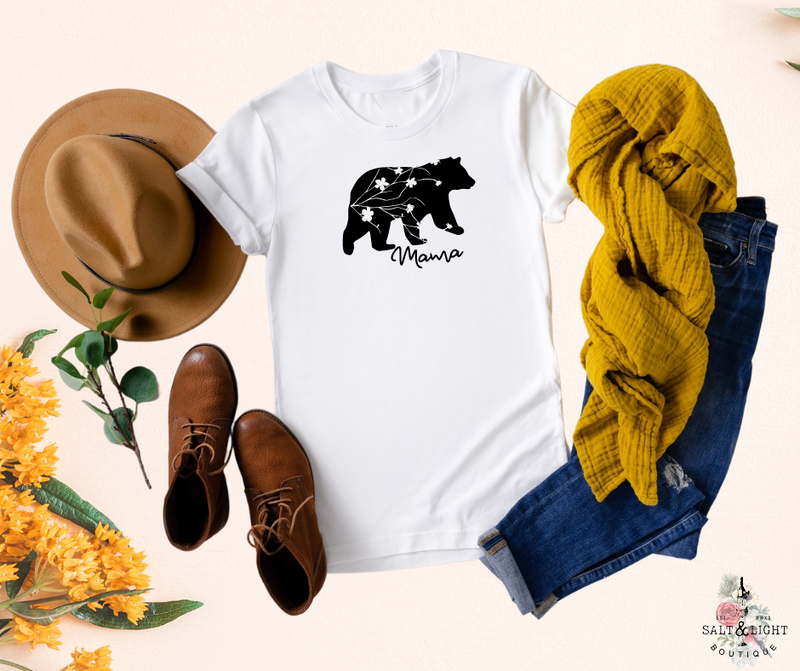 Mommy and Me Tees | Mama Bear and Baby Bear - Salt and Light Boutique