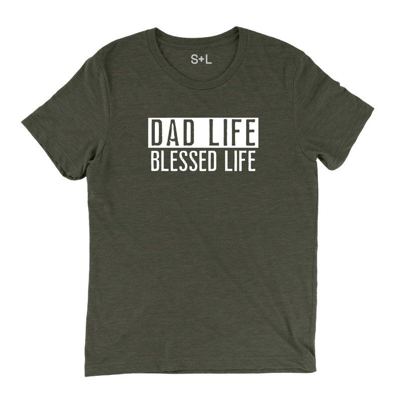 Dad Life Blessed Life Tee