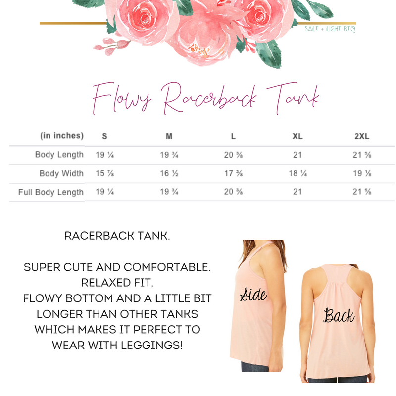 PERFECTLY IMPERFECT | WOMEN'S RACERBACK TANK - Salt and Light Boutique