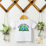 HE'S GOT THE WHOLE WORLD IN HIS HANDS INFANT + TODDLER SHIRT | PRAYful KIDDOS COLLECTION - Salt and Light Boutique