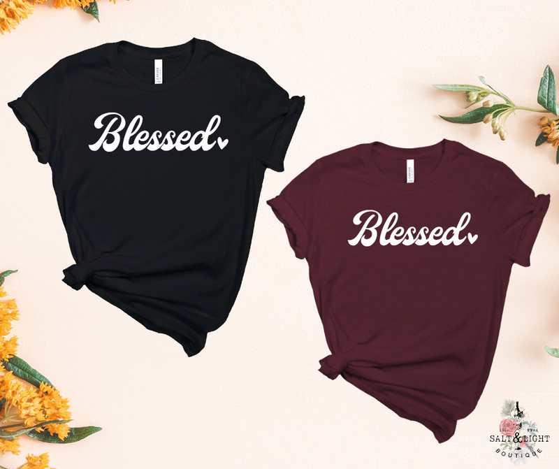 Mommy and Me Tees | Blessed & Blessing| Mommy and Me Outfits | BLESSED & BLESSING