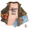 BE THE HANDS AND FEET OF JESUS UNISEX SHIRT - Salt and Light Boutique