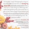 Thankful Heart Rustic Thanksgiving Table Decor: Utensil Holder | SLB