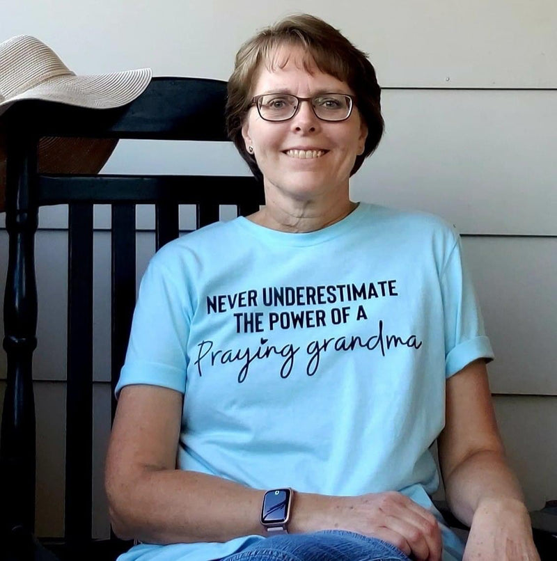 Never underestimate the power of a Praying Grandma Shirt